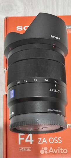 Объектив Sony Zeiss Vario-Tessar E 16-70/F4 ZA oss