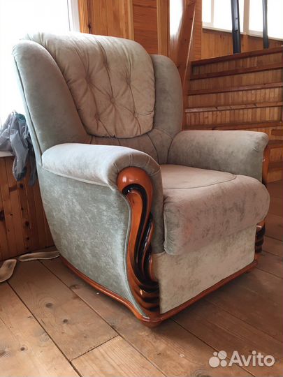 Диван и 2 кресла