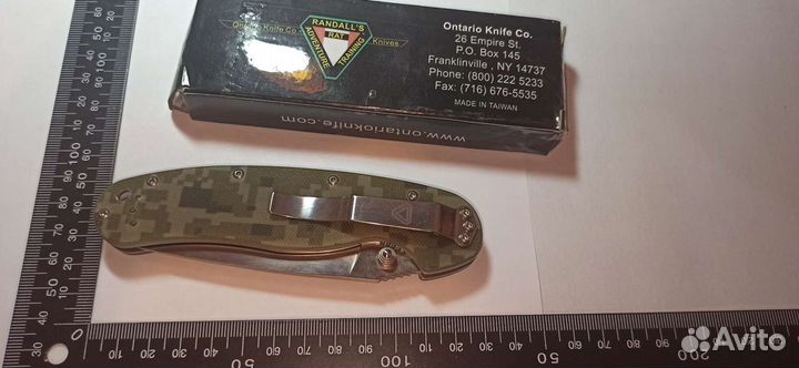 Нож ontario rat 1