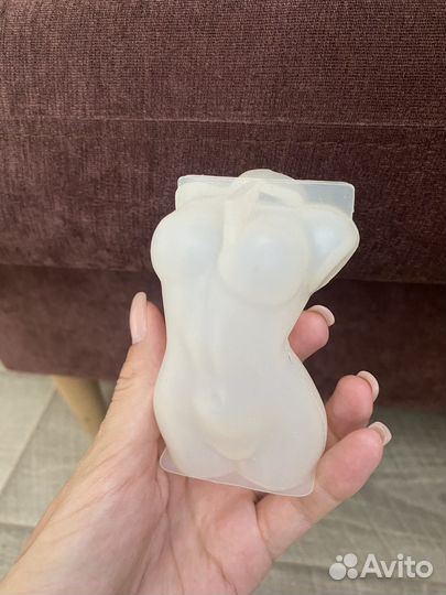 Форма для свечей женский торс