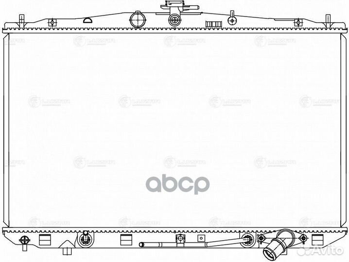 Радиатор охл. для а/м Lexus RX 270 (09) (LRc
