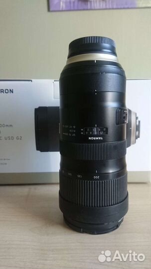 Объектив Tamron 70-200 F/2.8 Di vcusd G2 для Nikon