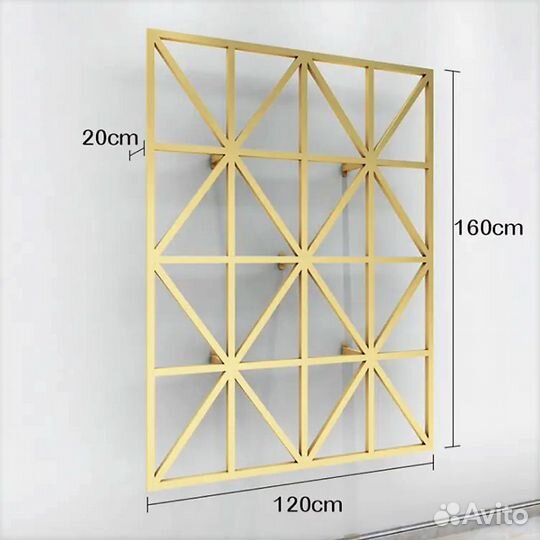 Настенное вешало (рейл)