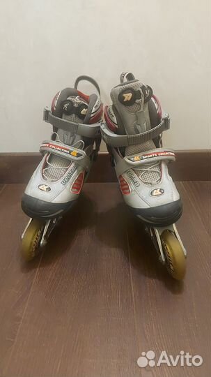 Роликовые коньки детские раздвижные