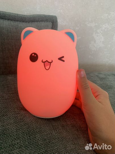 Ночник детский в виде котика