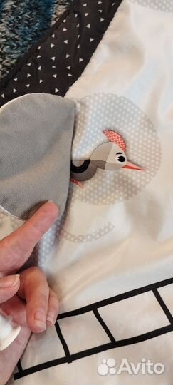 Развивающий коврик tiny love день и ночь подвесами