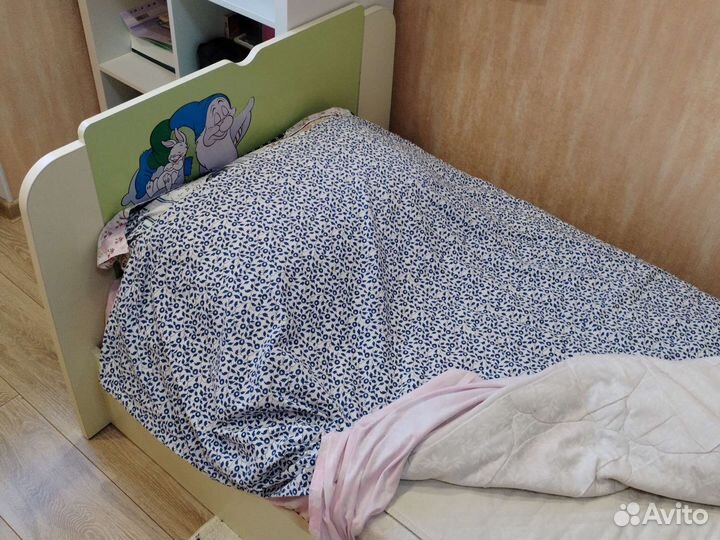 Детская кровать от 3 лет с матрасом бу