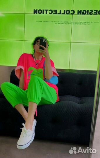 Спортивный костюм яркий люкс