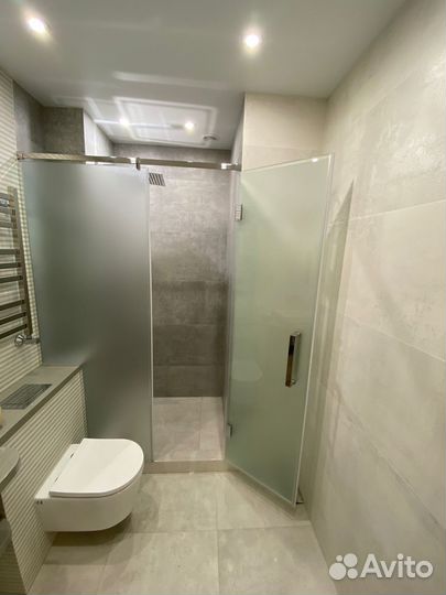 Душевая перегородка из стекла