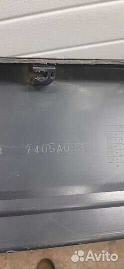 Mitsubishi pajero 4 порог левый