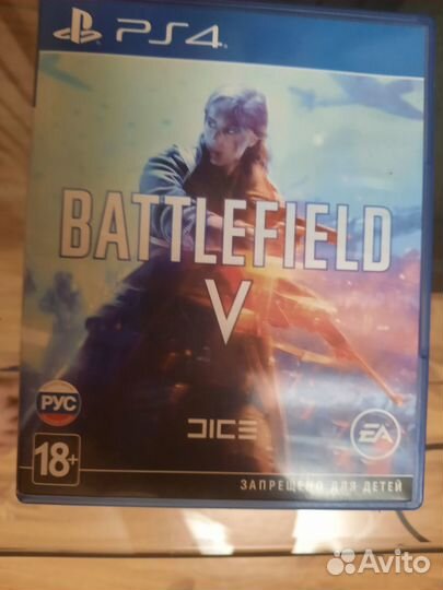 Battlefield 5 ps4 диск