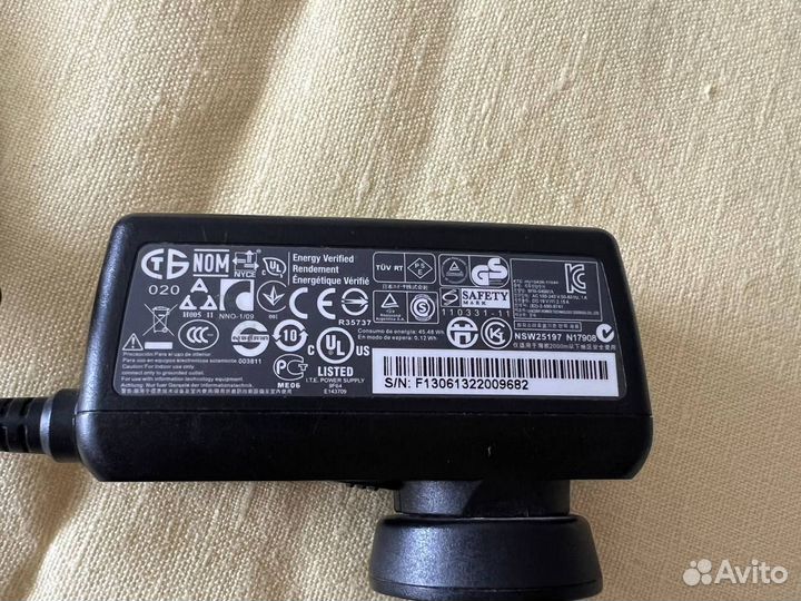 Зарядка для ноутбука Acer 19V 2.15A (40W) 5.5x1.7