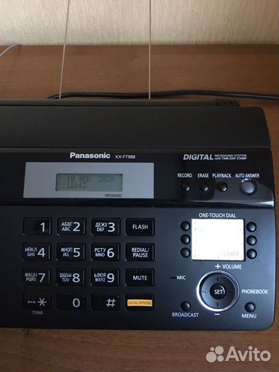 Факс Panasonic KX-FT988