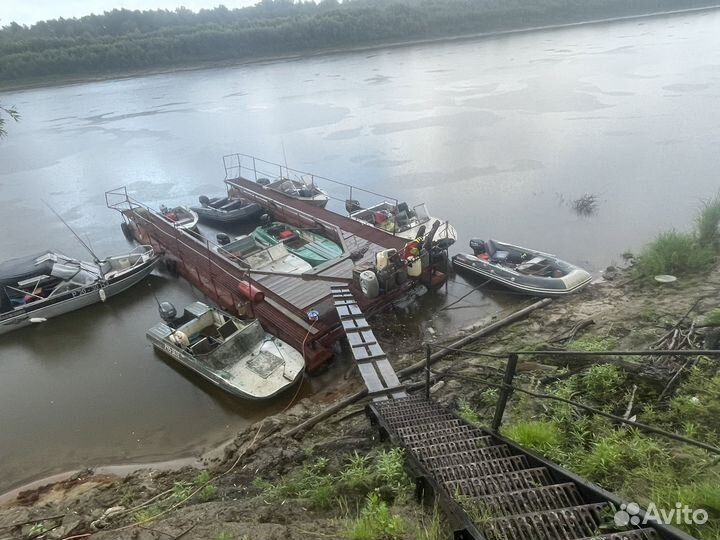 Лодка 360 С мотором 9,9