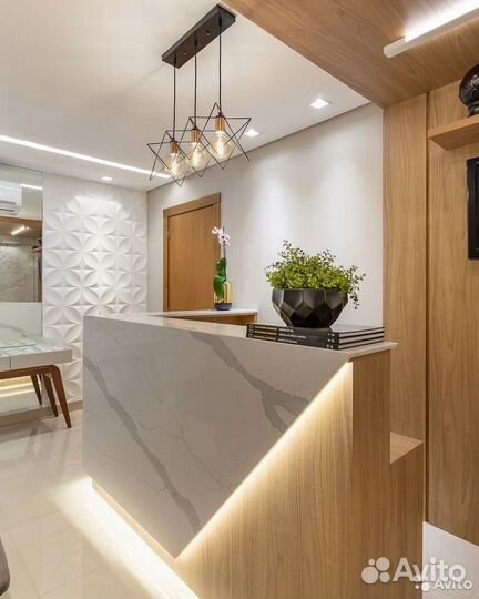 Стойка ресепшн, кассовые стойки