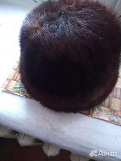 Шапка норковая женская