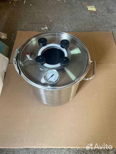 Перегонный куб 20л luxstyle на хомуте