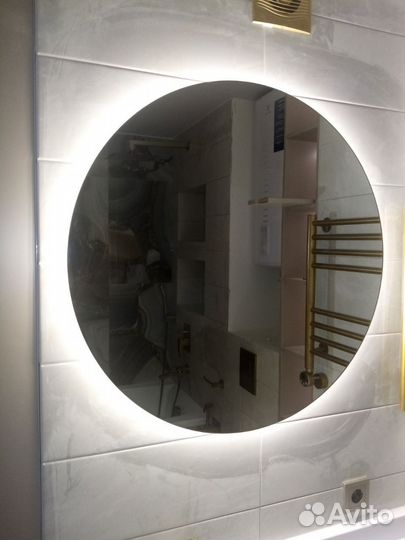 Зеркало с подсветкой на заказ