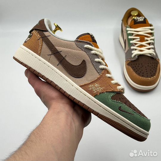 Кроссовки мужские Nike Air Jordan 1 Low & Zion