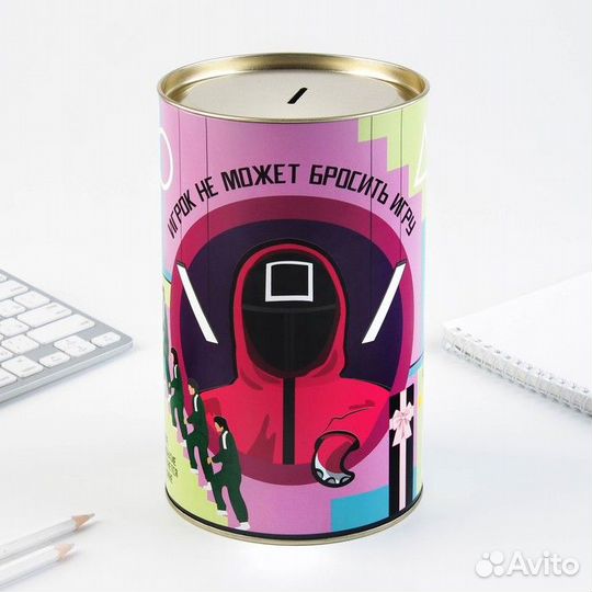 Копилка XXL «Не бросай игру», 20 12,3 см (арт: 757