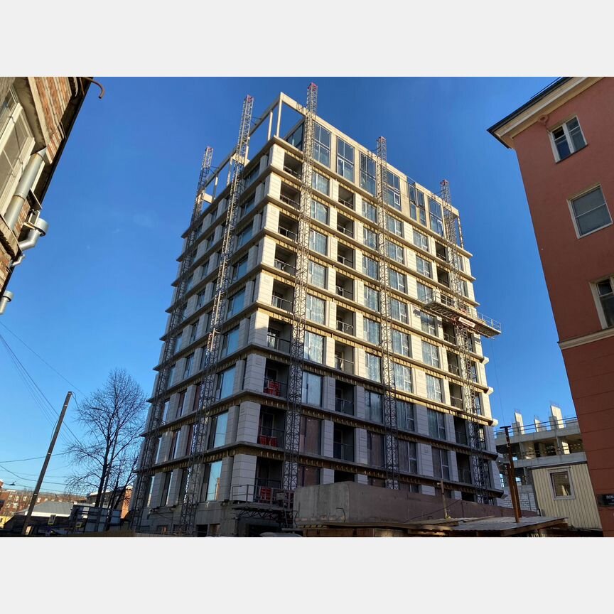 2-к. квартира, 53,7 м², 6/11 эт.