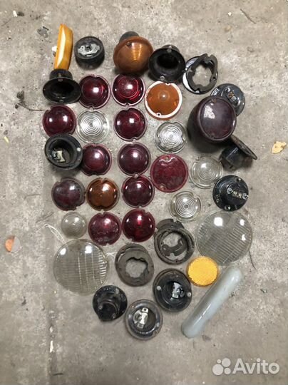 Стоп сигналы, повороты, фары СССР