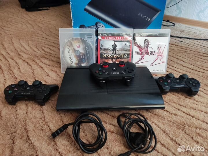 Sony playstation 3 super slim 300gb прошитая