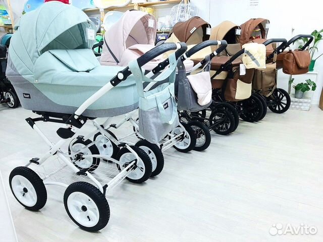 Детские коляски новые 2 в 1, 3 в 1 и прогулочные