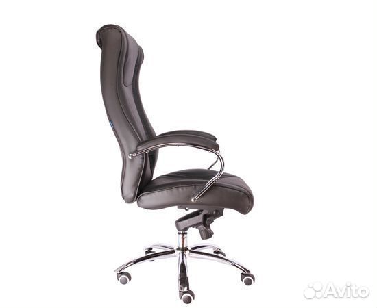 Кресло офисное EverProf King M Экокожа Черный