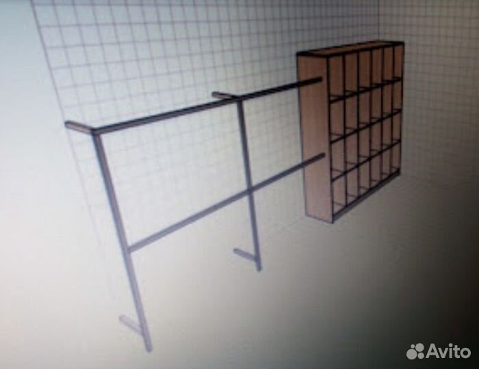 Штанга-вешалка для одежды
