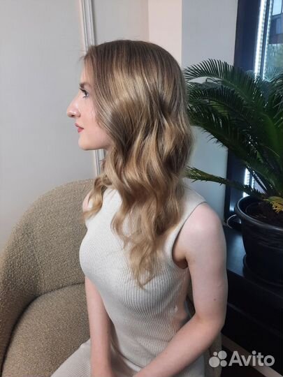 Окрашивание и стрижка волос