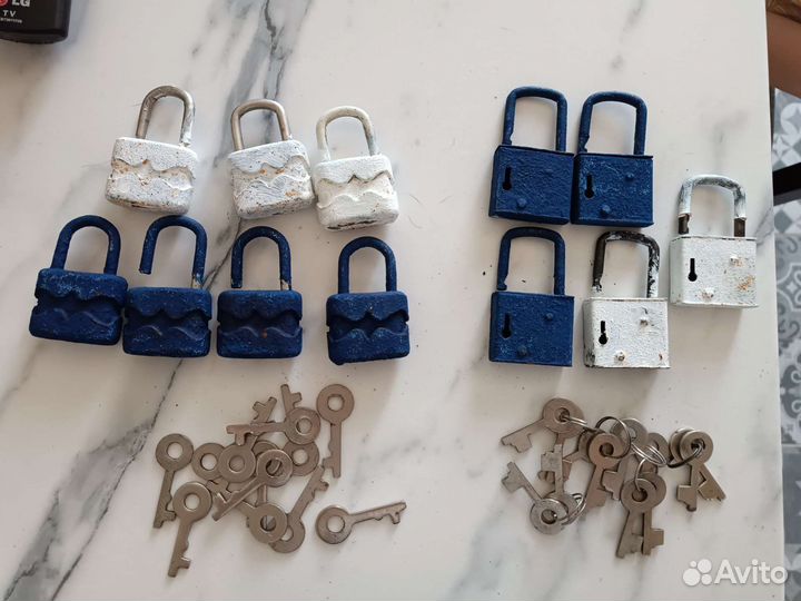 Замочек навесной времён СССР