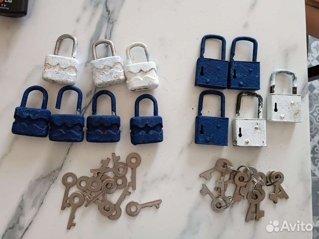 Замочек навесной времён СССР