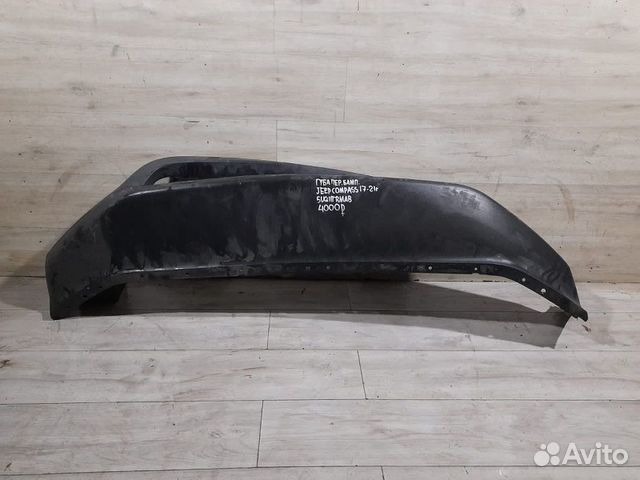 Губа переднего бампера Jeep Compass С 2017 По 2021