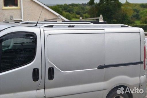 Рейлинги Can-Otomotiv Renault Trafic 14+ серебро