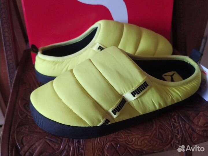 Угги Тапки Puma Scuff Yellow Три Размера