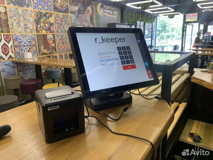 Кипер айко под ключ для кафе F128