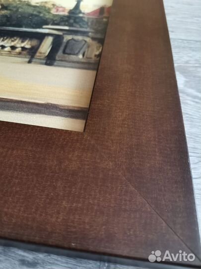 Картина постер Париж 100 на 50 100х50