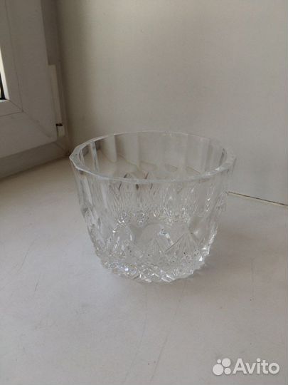 Хрустальный салатник времён СССР