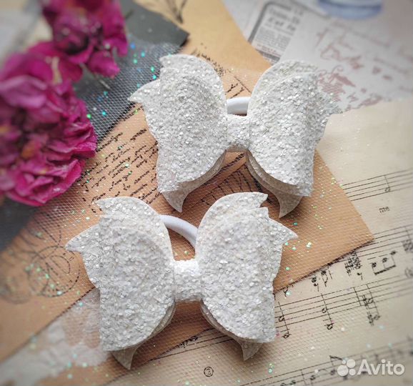 Школьные бантики ручной работы