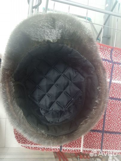 Шапка из меха морского котика