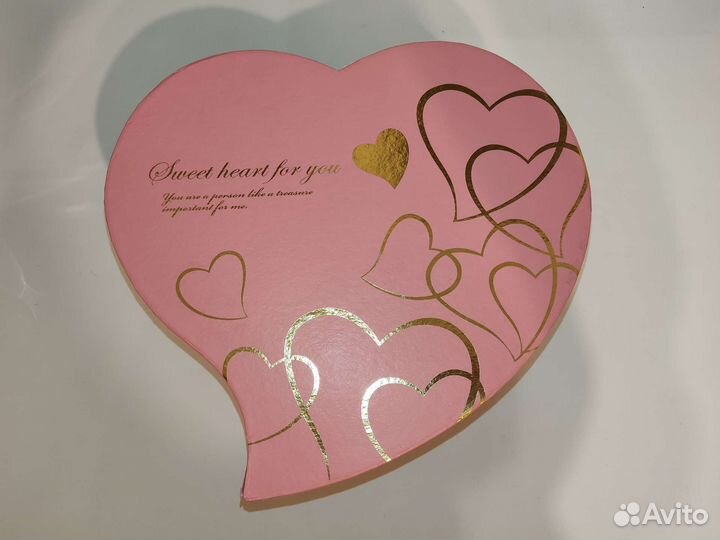 Подарочная коробка сердце