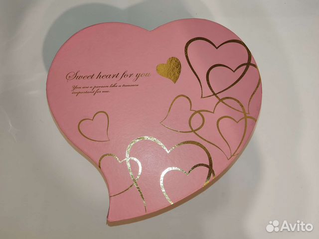 Подарочная коробка сердце