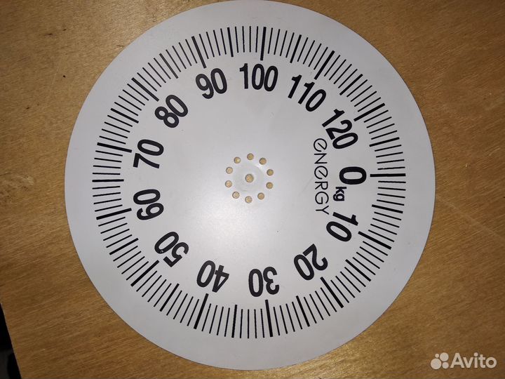 Циферблат механических весов Energy