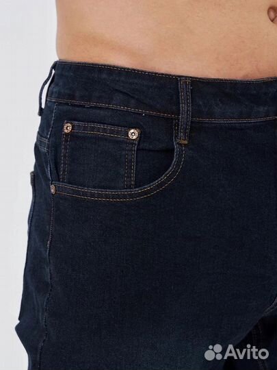 Джинсы синие, от 50 до 60 размеры