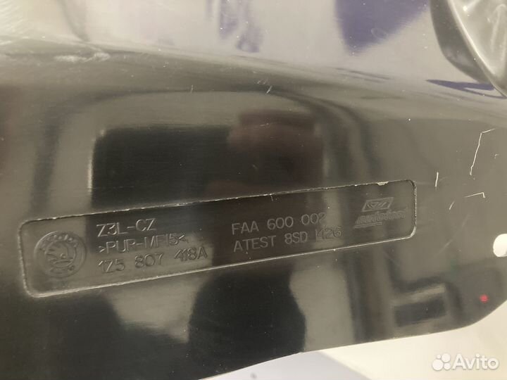 Накладка заднего бампера декоративная FAA600002