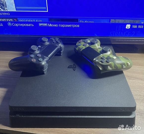 Игровая приставка ps4