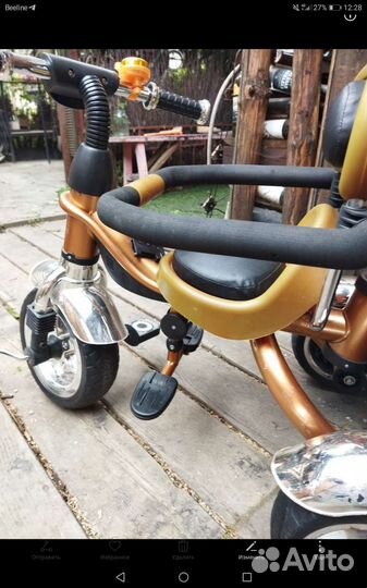 Велосипед детский трехколесный