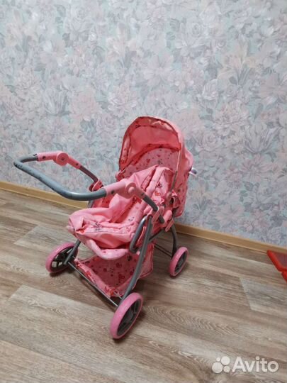 Коляска кукольная