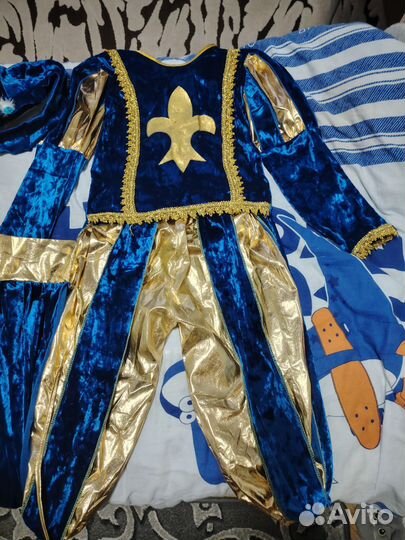 Новогодний костюм принца 128